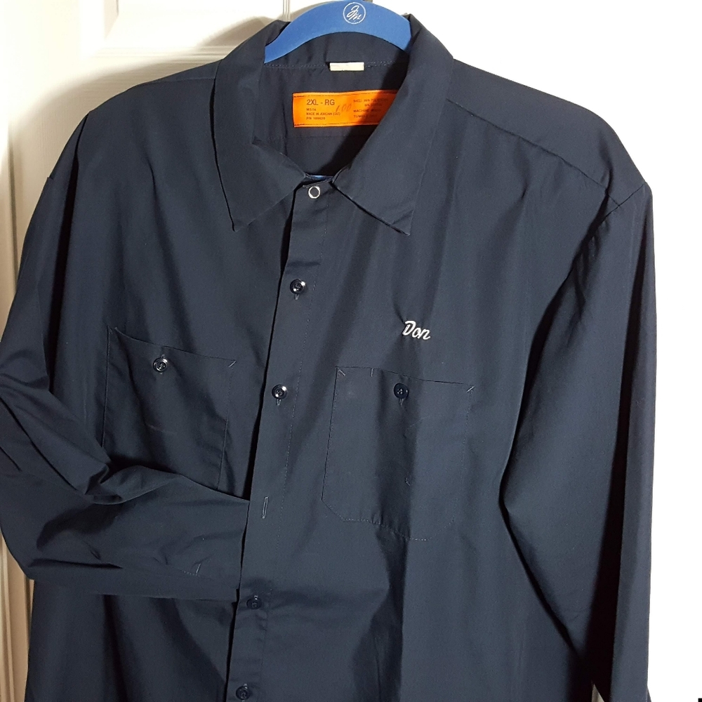 "Don" NWOT Gas station/workshirt L/S 2XL